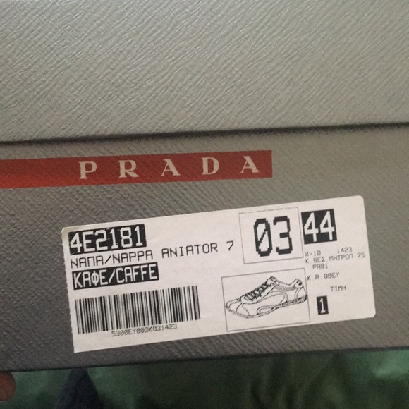 PRADA DRIVING SNKRS, DK. BRN in US 11 - Picture 7 of 7